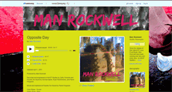 Desktop Screenshot of manrockwell.bandcamp.com