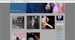 Desktop Screenshot of peterhadar.bandcamp.com