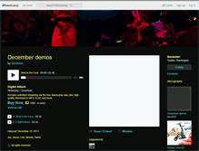 Tablet Screenshot of bandolier.bandcamp.com