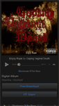 Mobile Screenshot of gapingvaginaldeath.bandcamp.com