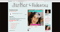 Desktop Screenshot of justiceoftheunicorns.bandcamp.com