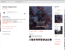 Tablet Screenshot of deffinition.bandcamp.com