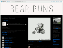 Tablet Screenshot of bearpuns.bandcamp.com
