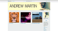 Desktop Screenshot of andrewmartin.bandcamp.com