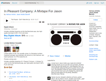 Tablet Screenshot of jasonnoblebenefit.bandcamp.com