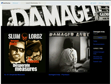 Tablet Screenshot of damagedandy.bandcamp.com