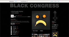 Desktop Screenshot of blackcongress.bandcamp.com