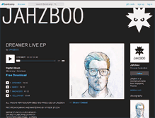 Tablet Screenshot of jahzboo.bandcamp.com