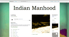 Desktop Screenshot of indianmanhood.bandcamp.com