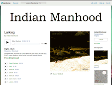 Tablet Screenshot of indianmanhood.bandcamp.com