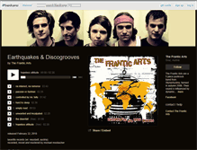 Tablet Screenshot of franticarts.bandcamp.com