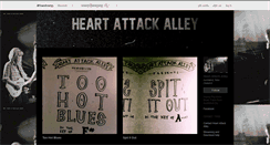 Desktop Screenshot of heartattackalley.bandcamp.com