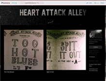 Tablet Screenshot of heartattackalley.bandcamp.com
