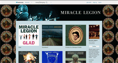 Desktop Screenshot of miraclelegion.bandcamp.com