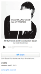 Mobile Screenshot of coldbloodclub.bandcamp.com