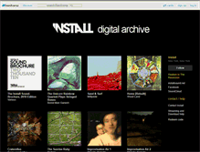 Tablet Screenshot of installsound.bandcamp.com