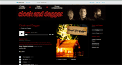 Desktop Screenshot of cloakanddagger.bandcamp.com