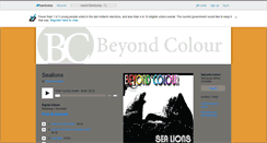 Desktop Screenshot of beyondcolour.bandcamp.com