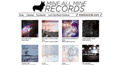 Desktop Screenshot of mineallminerecords.bandcamp.com