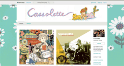 Desktop Screenshot of cassolette.bandcamp.com