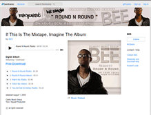 Tablet Screenshot of beemusiconline.bandcamp.com
