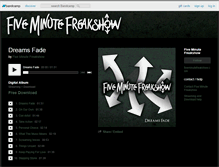 Tablet Screenshot of fiveminutefreakshow.bandcamp.com