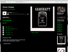 Tablet Screenshot of camshaft.bandcamp.com