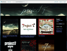 Tablet Screenshot of project7.bandcamp.com