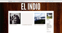Desktop Screenshot of elindio.bandcamp.com