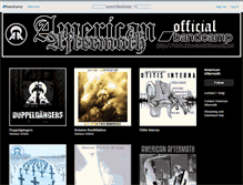 Tablet Screenshot of americanaftermathsound.bandcamp.com