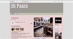 Desktop Screenshot of depaseorock.bandcamp.com