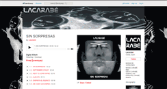 Desktop Screenshot of lacarabe.bandcamp.com