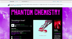 Desktop Screenshot of phantomchemistry.bandcamp.com