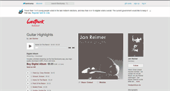 Desktop Screenshot of janreimer.bandcamp.com