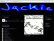 Tablet Screenshot of jackieisfabulous.bandcamp.com