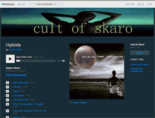 Tablet Screenshot of cultofskaro.bandcamp.com