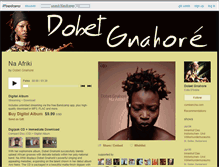 Tablet Screenshot of dobet.bandcamp.com