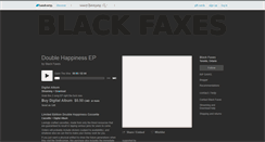 Desktop Screenshot of blackfaxes.bandcamp.com