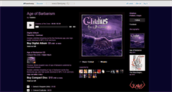 Desktop Screenshot of gladiuspdx.bandcamp.com