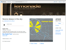 Tablet Screenshot of lemonadeinfluence.bandcamp.com