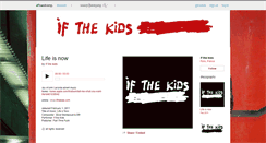 Desktop Screenshot of ifthekids1.bandcamp.com