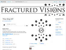 Tablet Screenshot of fracturedvision.bandcamp.com