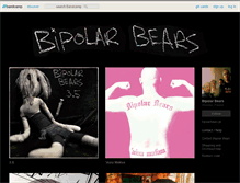Tablet Screenshot of bipolar-bears.bandcamp.com