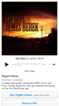 Mobile Screenshot of jamesderek.bandcamp.com