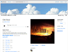 Tablet Screenshot of jamesderek.bandcamp.com