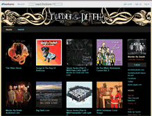 Tablet Screenshot of murderbydeath.bandcamp.com