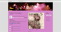 Desktop Screenshot of indrama.bandcamp.com