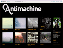 Tablet Screenshot of antimachine.bandcamp.com