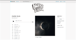Desktop Screenshot of darkbilly.bandcamp.com