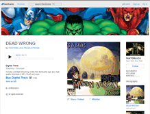 Tablet Screenshot of fantomluck.bandcamp.com